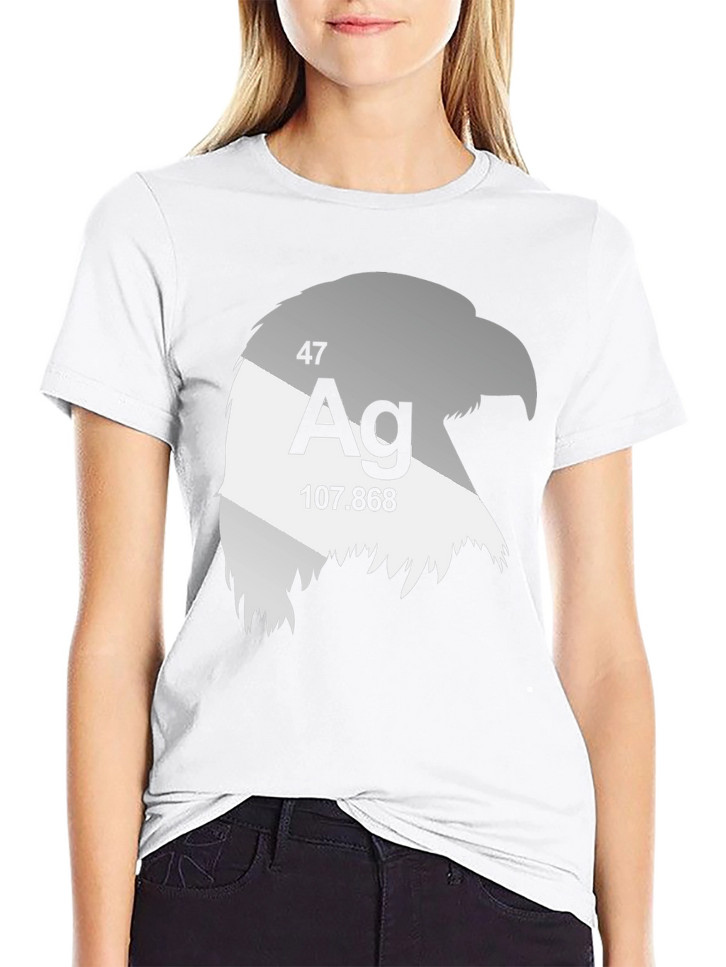 Silver Eagle Tee - Mens Science Inspired Graphic T-Shirt