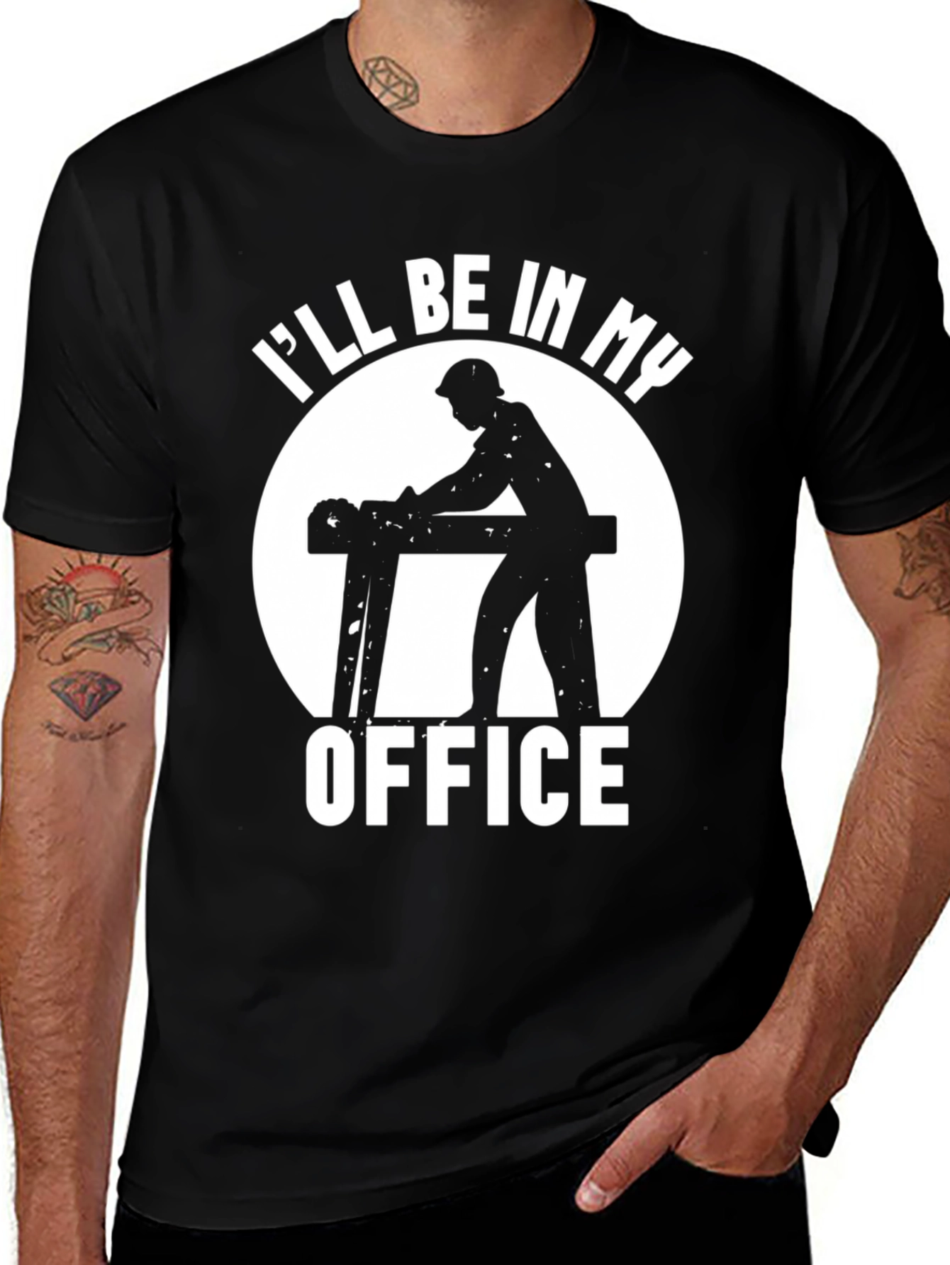 Carpenter Office T-Shirt - Woodworking Humor Tee