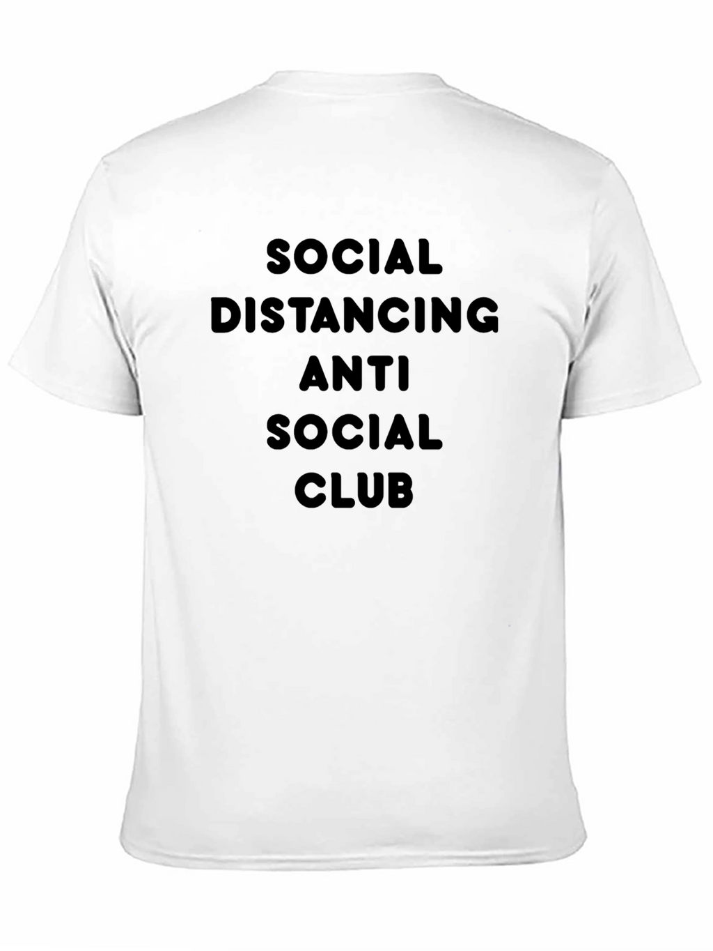 Social Distancing Anti Social Club Black T-Shirt
