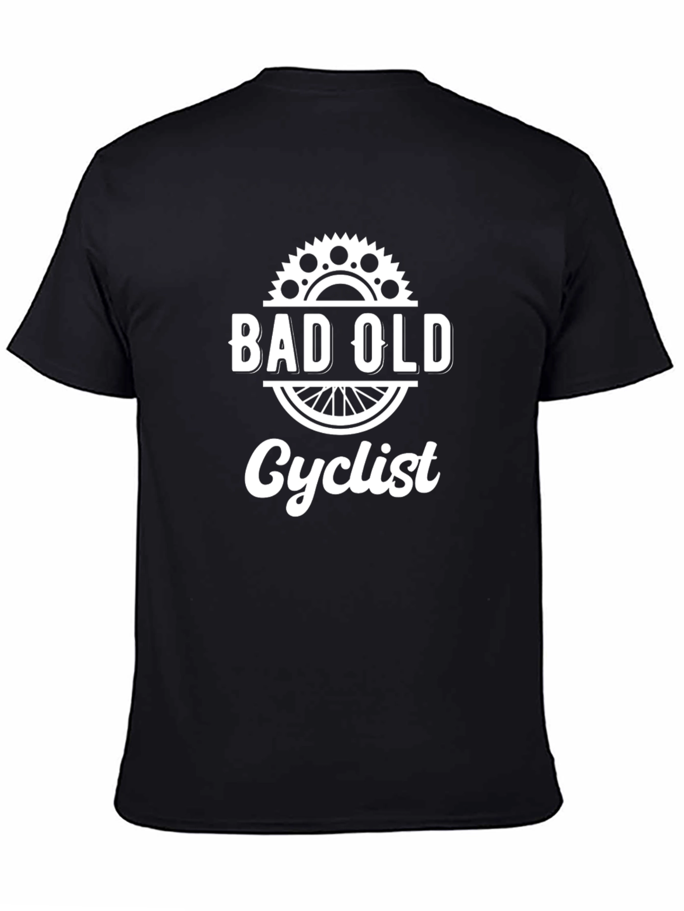 Bad Old Cyclist T-Shirt - Funny Cycling Apparel