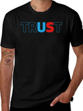 Trust Graphic T-Shirt - Patriotic USA Design