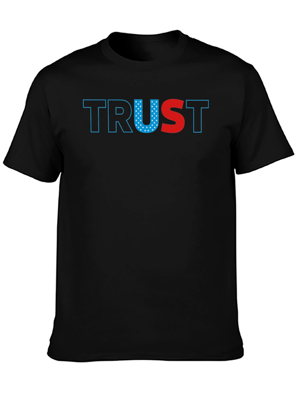 Trust Graphic T-Shirt - Patriotic USA Design
