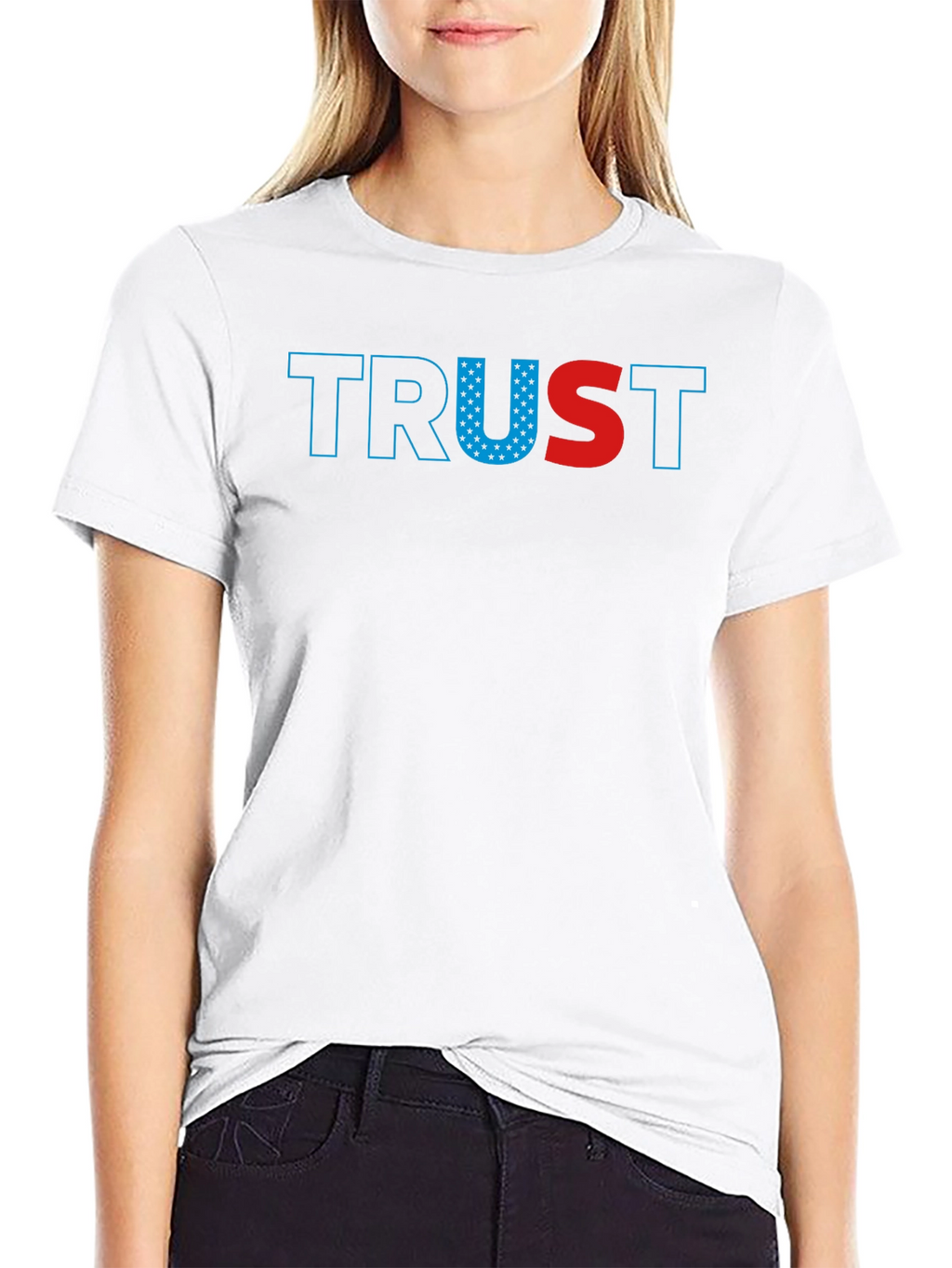Trust Graphic T-Shirt - Patriotic USA Design