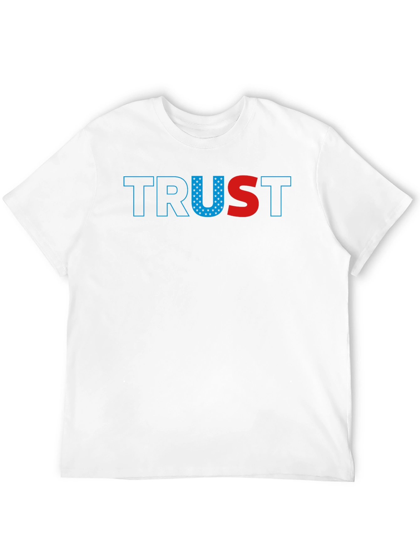 Trust Graphic T-Shirt - Patriotic USA Design