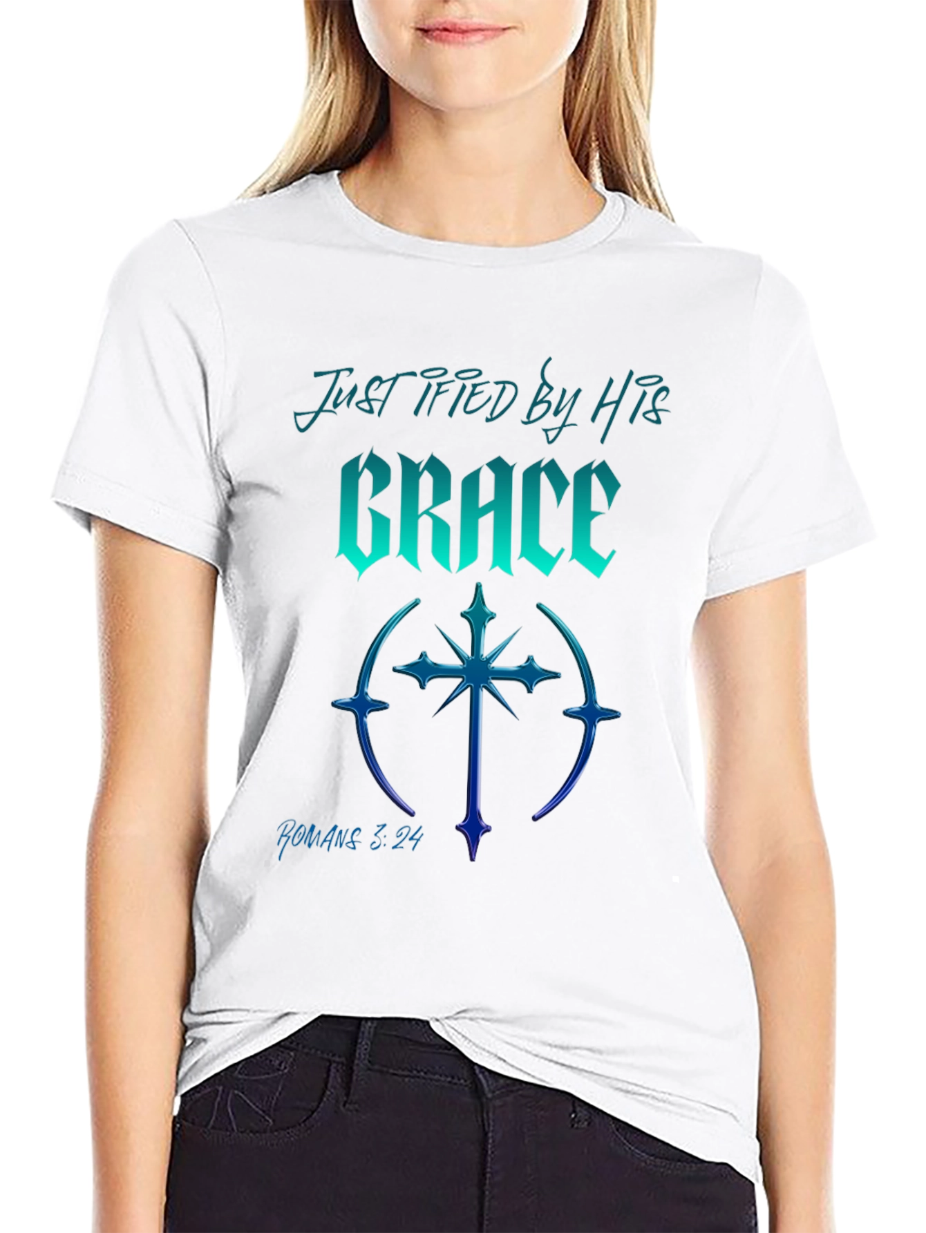 Justified By His Grace T-Shirt