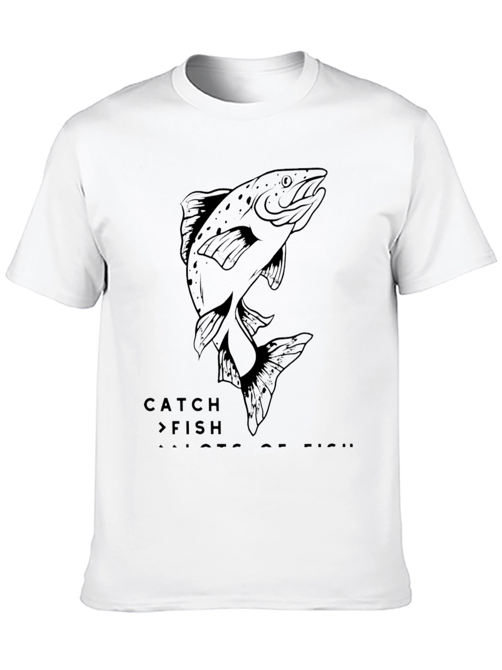 Catch Fish T-Shirt - Fishing Graphic Tee
