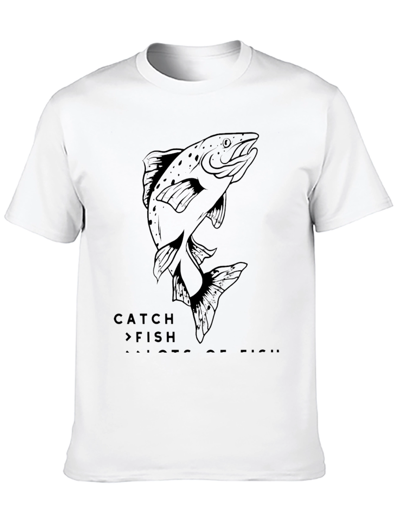 Catch Fish T-Shirt - Fishing Graphic Tee