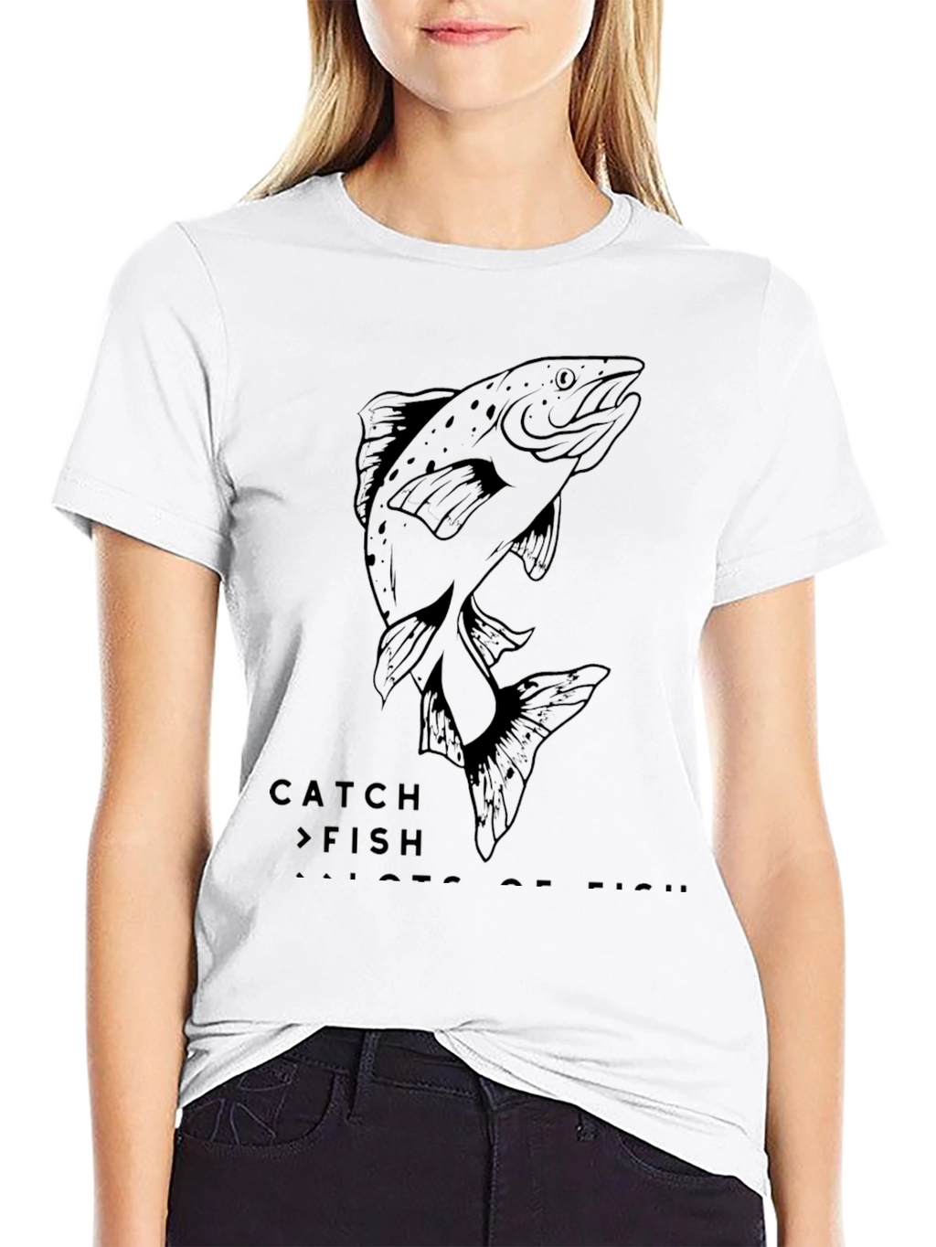 Catch Fish T-Shirt - Fishing Graphic Tee