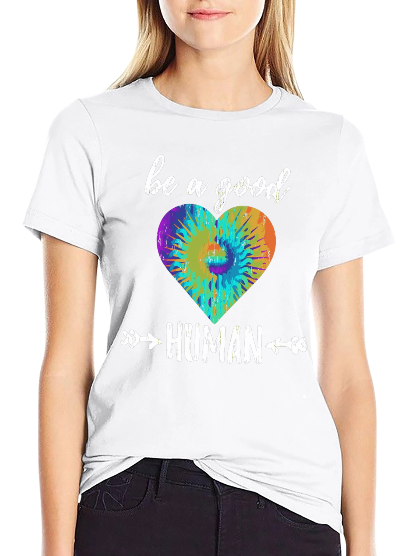 Be A Good Human T-Shirt Black