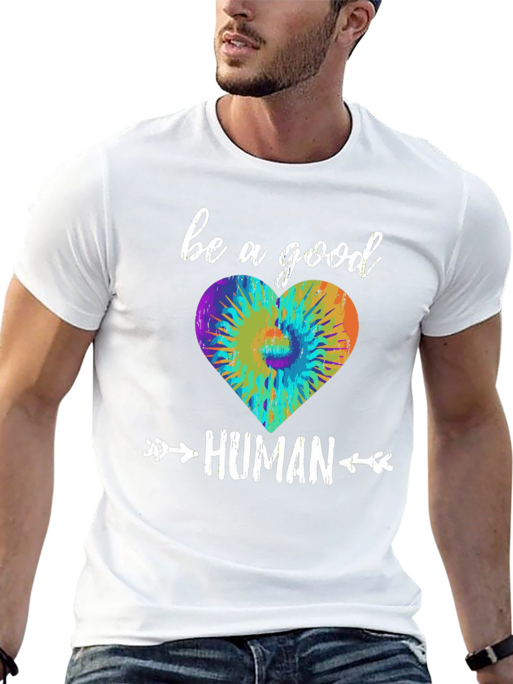 Be A Good Human T-Shirt Black