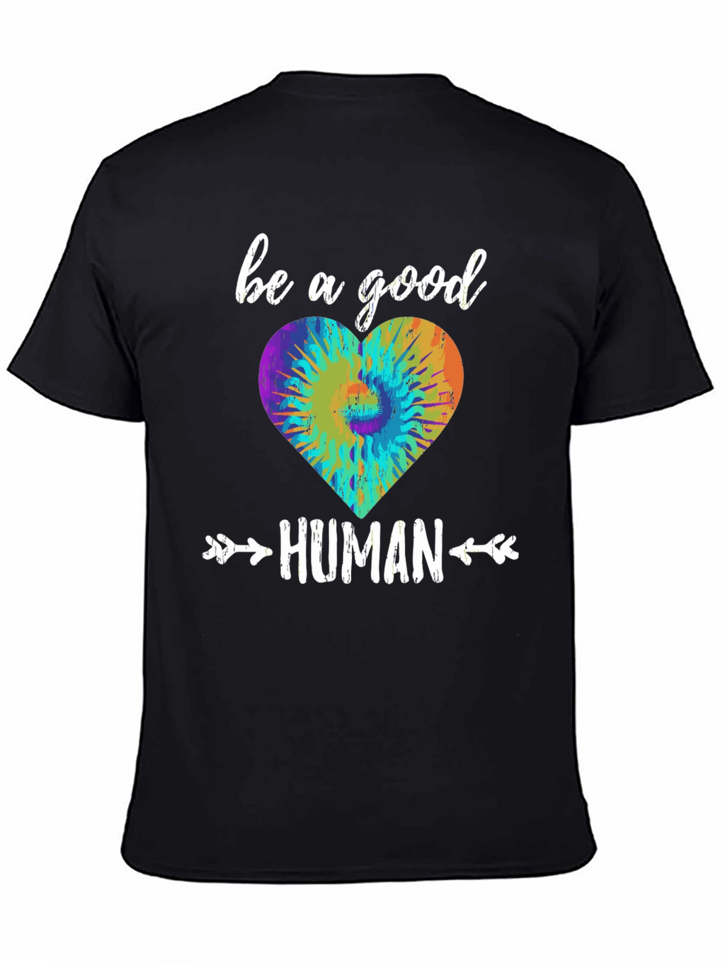 Be A Good Human T-Shirt Black