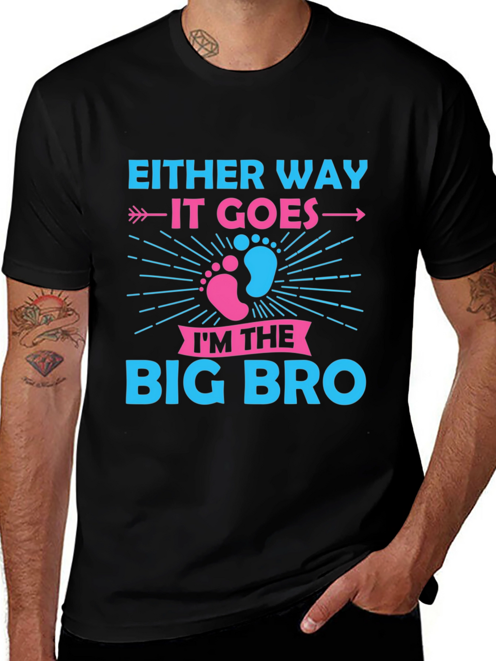 Big Bro Gender Reveal T-Shirt