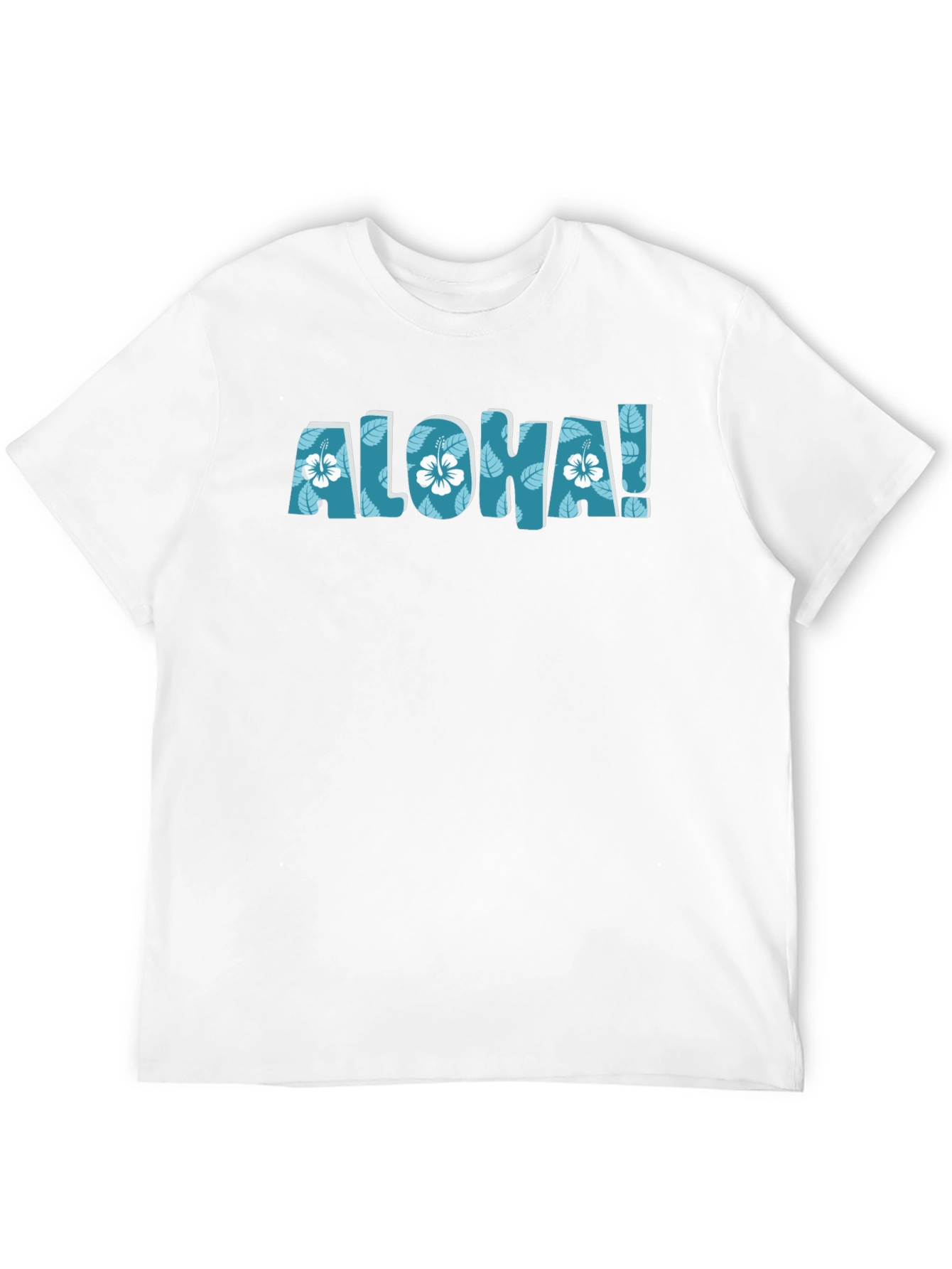 Aloha Floral Graphic Black T-Shirt