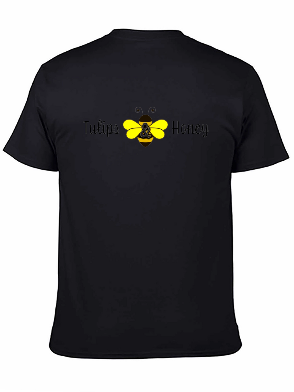 Tulips & Honey Bee Graphic T-Shirt