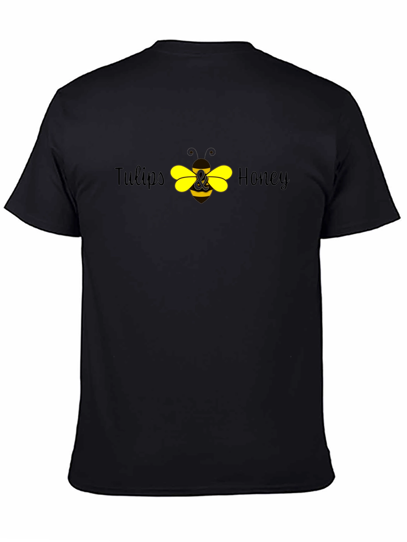 Tulips & Honey Bee Graphic T-Shirt