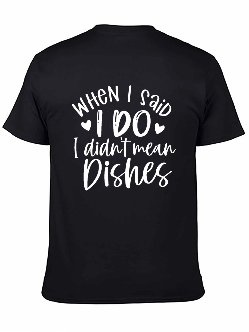 Funny Wedding Dish Duty T-Shirt