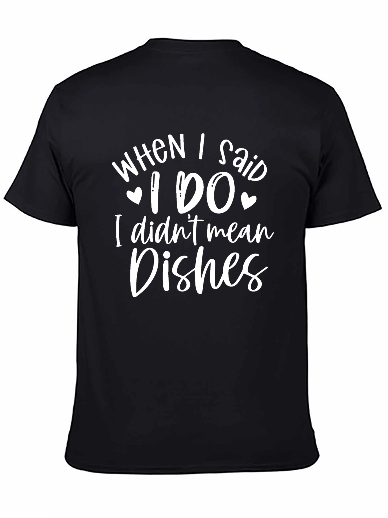 Funny Wedding Dish Duty T-Shirt