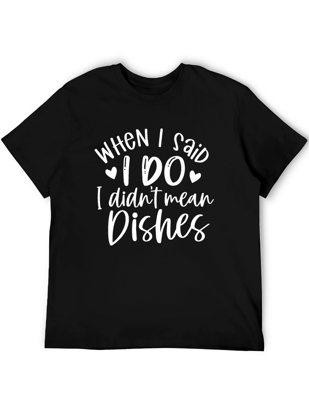 Funny Wedding Dish Duty T-Shirt