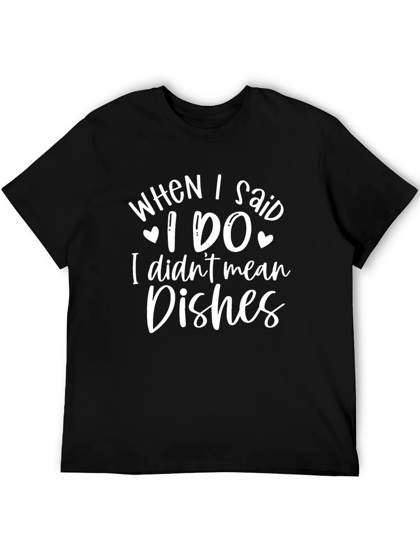 Funny Wedding Dish Duty T-Shirt