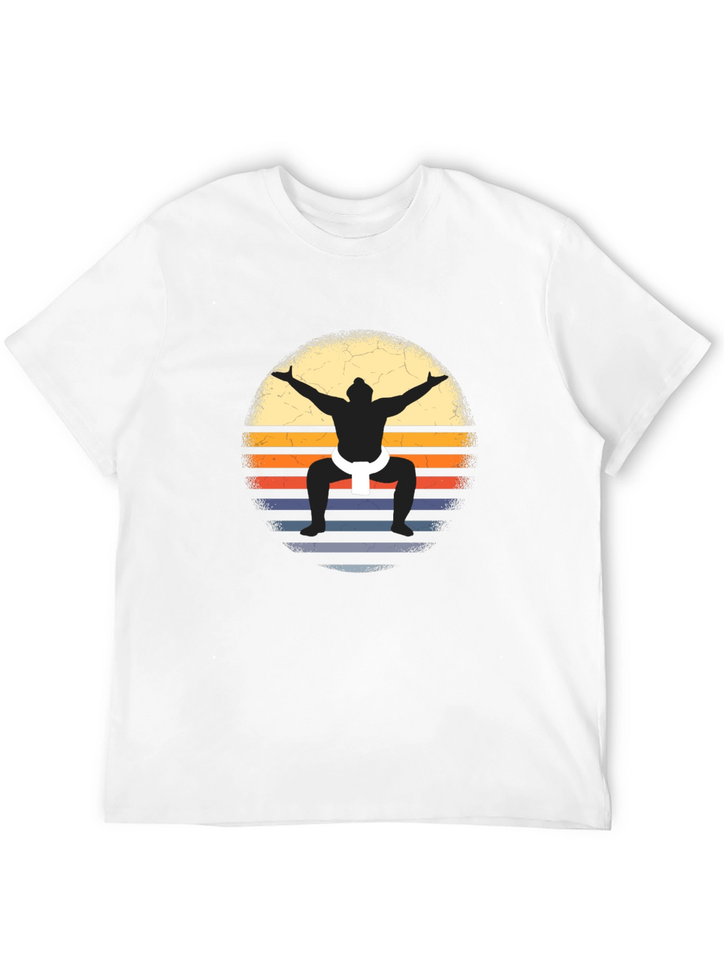 Retro Sumo Wrestler T-Shirt