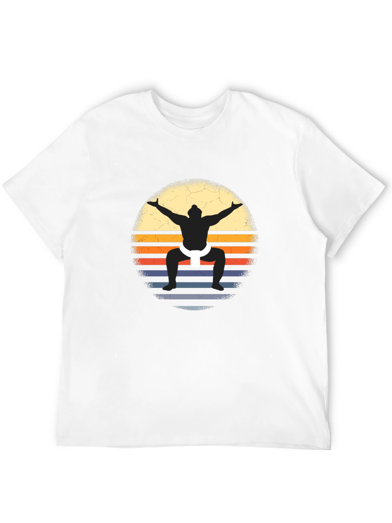 Retro Sumo Wrestler T-Shirt