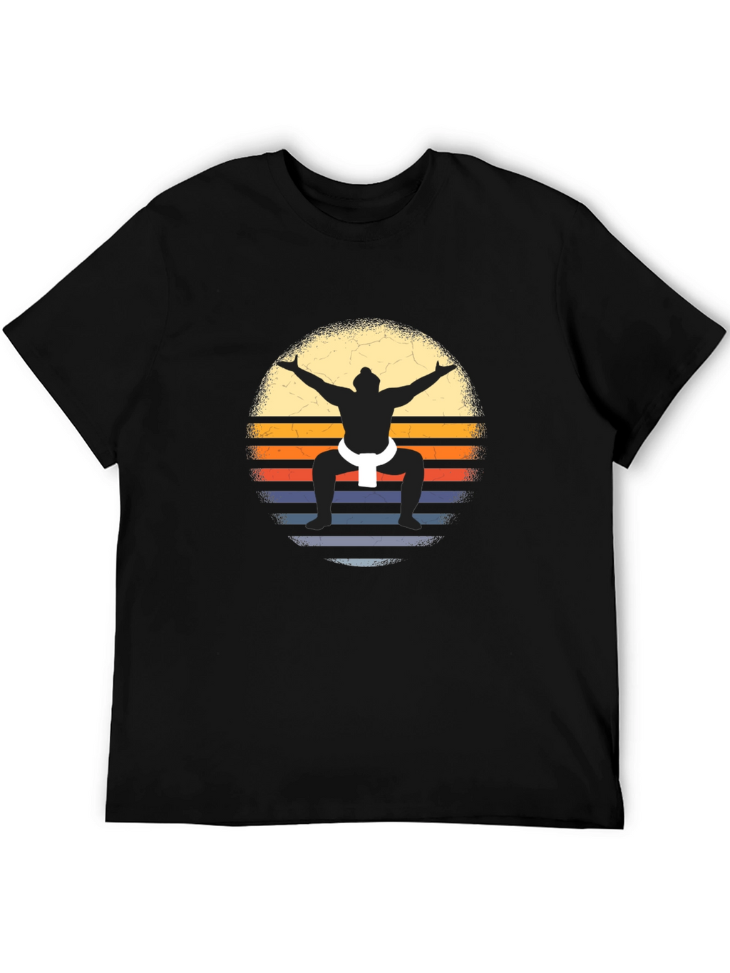 Retro Sumo Wrestler T-Shirt