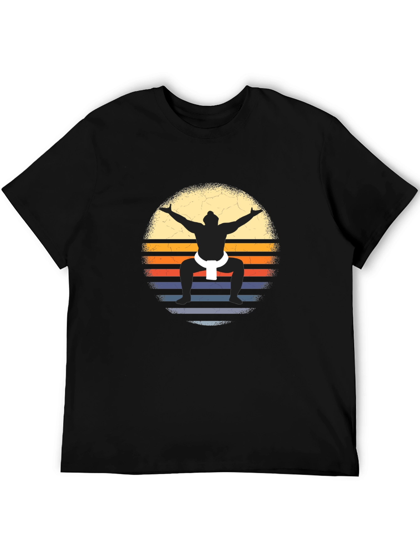 Retro Sumo Wrestler T-Shirt