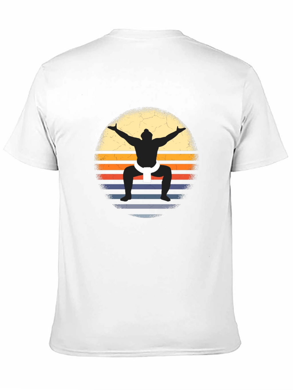 Retro Sumo Wrestler T-Shirt