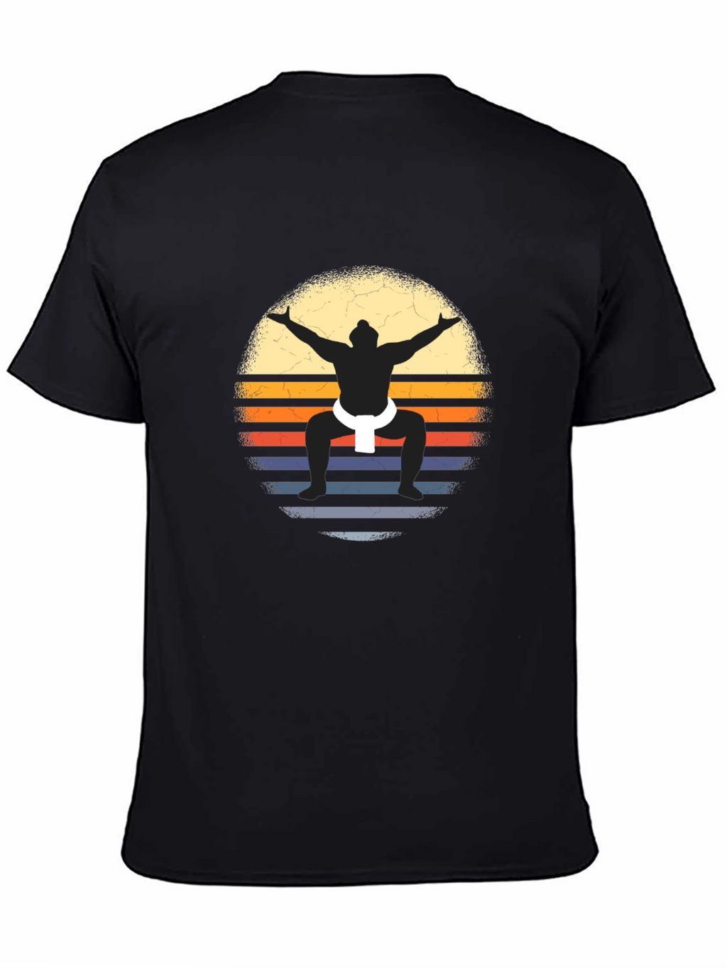 Retro Sumo Wrestler T-Shirt