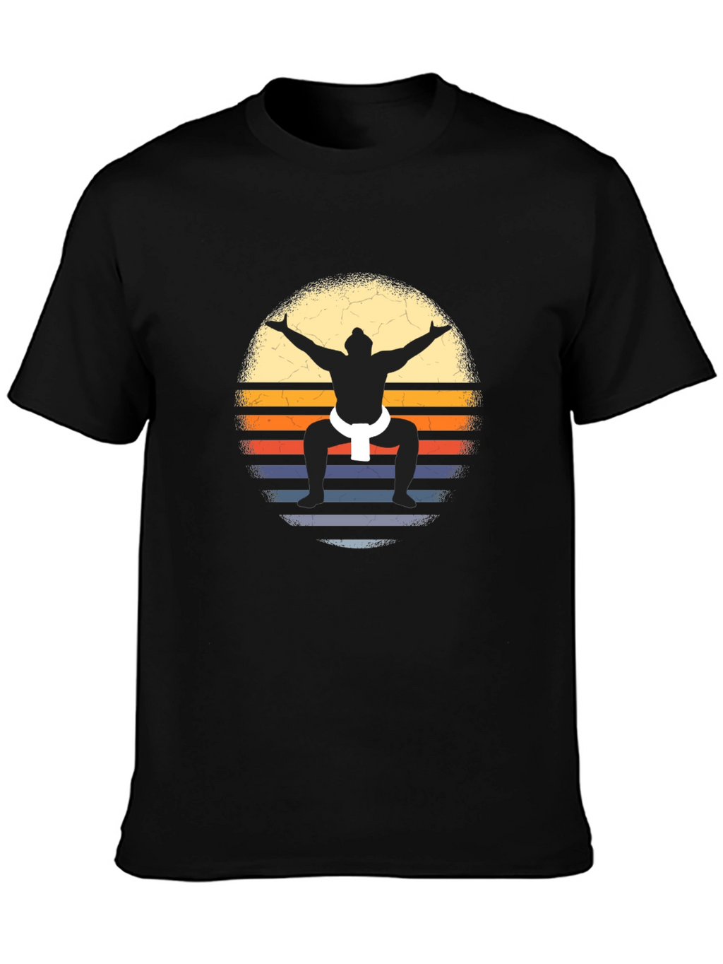 Retro Sumo Wrestler T-Shirt