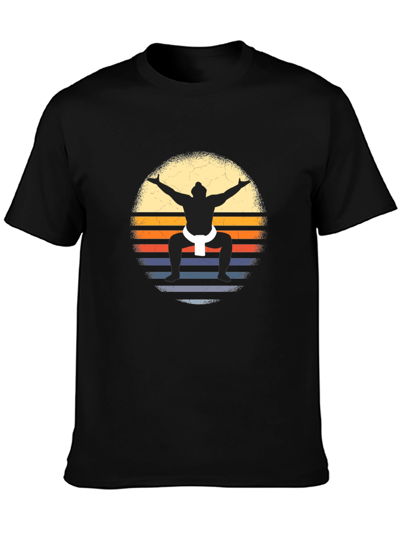 Retro Sumo Wrestler T-Shirt