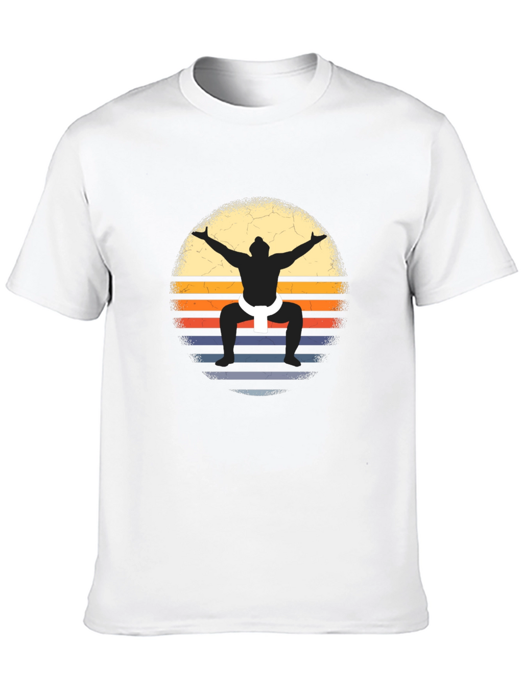 Retro Sumo Wrestler T-Shirt