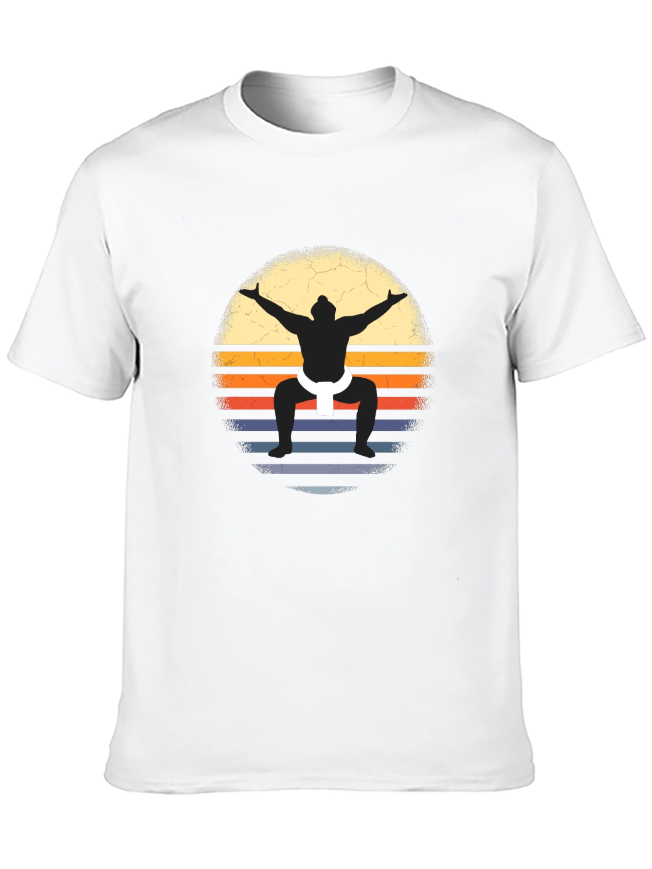 Retro Sumo Wrestler T-Shirt