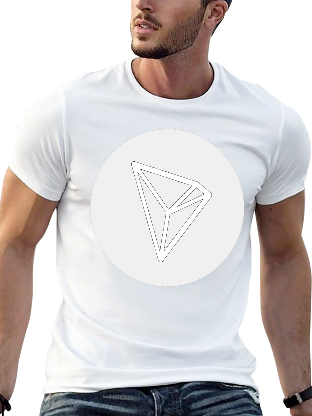 Tron Crypto T-Shirt - Modern Graphic Tee