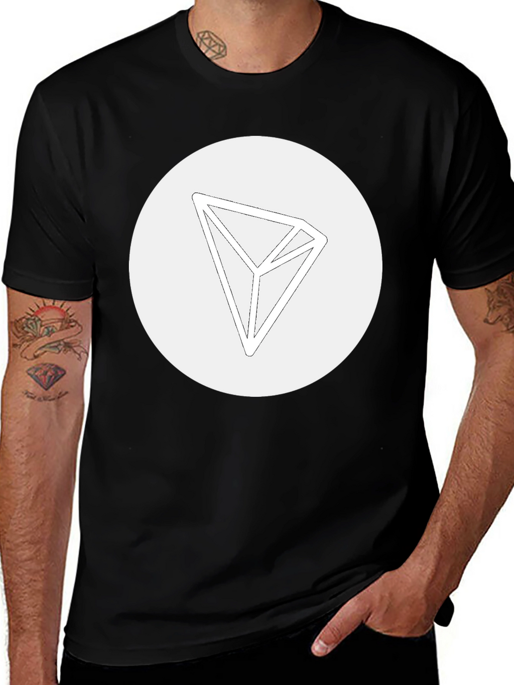 Tron Crypto T-Shirt - Modern Graphic Tee