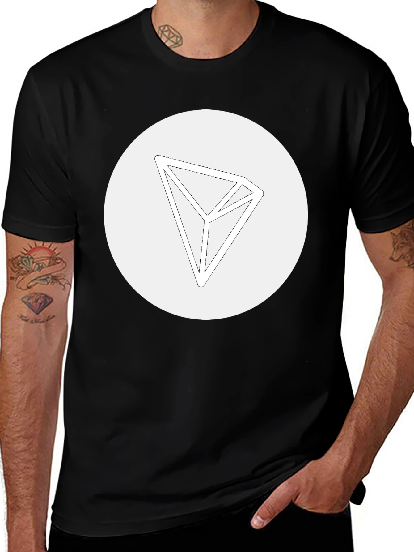 Tron Crypto T-Shirt - Modern Graphic Tee