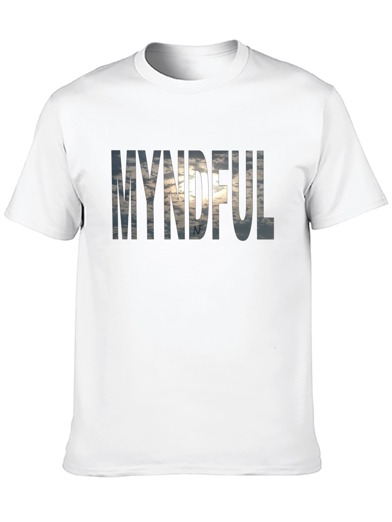Mindful Graphic Tee - Cloudscape Design