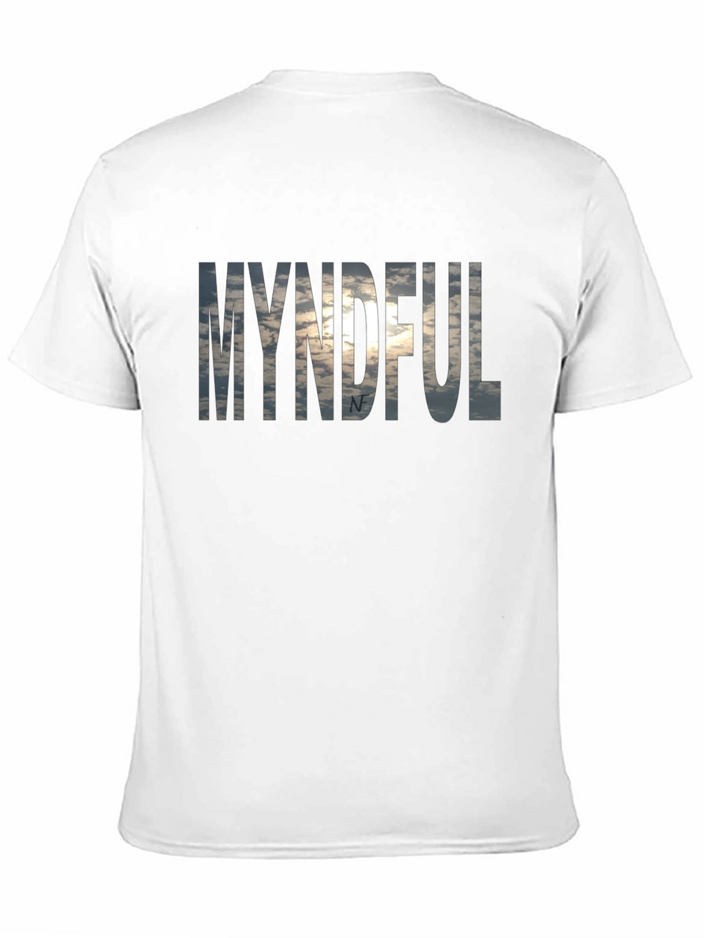 Mindful Graphic Tee - Cloudscape Design
