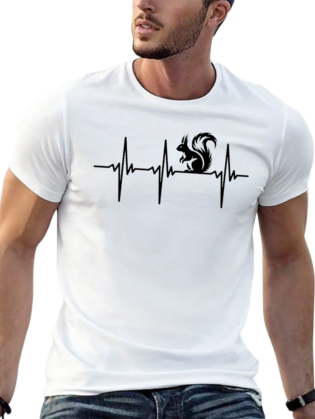 Squirrel Heartbeat T-Shirt