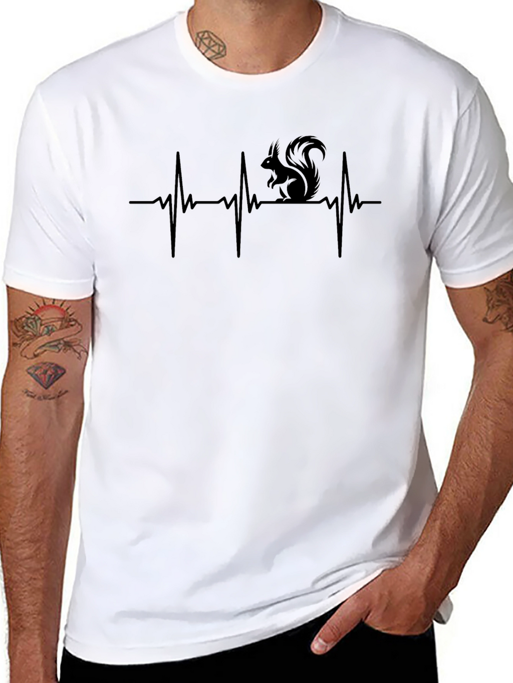 Squirrel Heartbeat T-Shirt