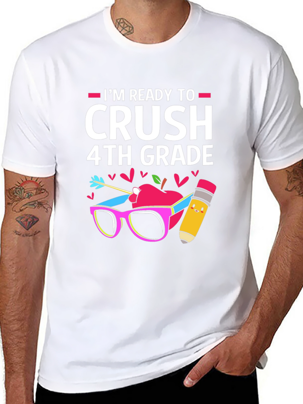 Ready to Crush 4th Grade T-Shirt