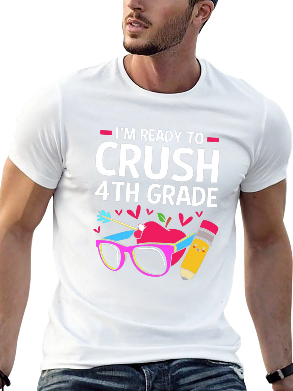 Ready to Crush 4th Grade T-Shirt