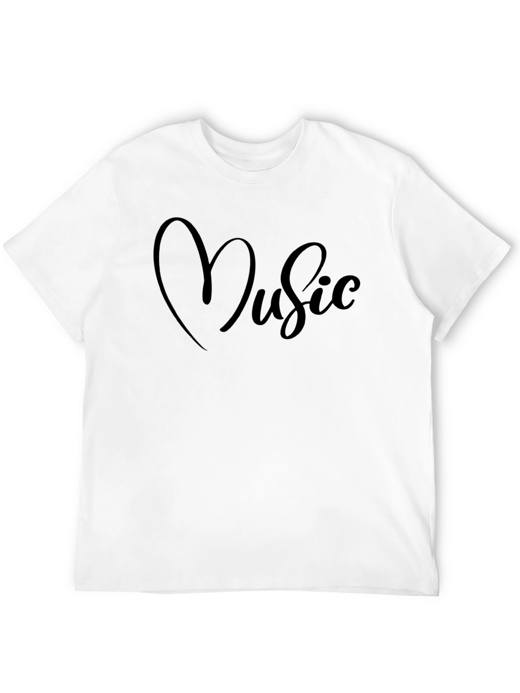 Love Music Black T-Shirt