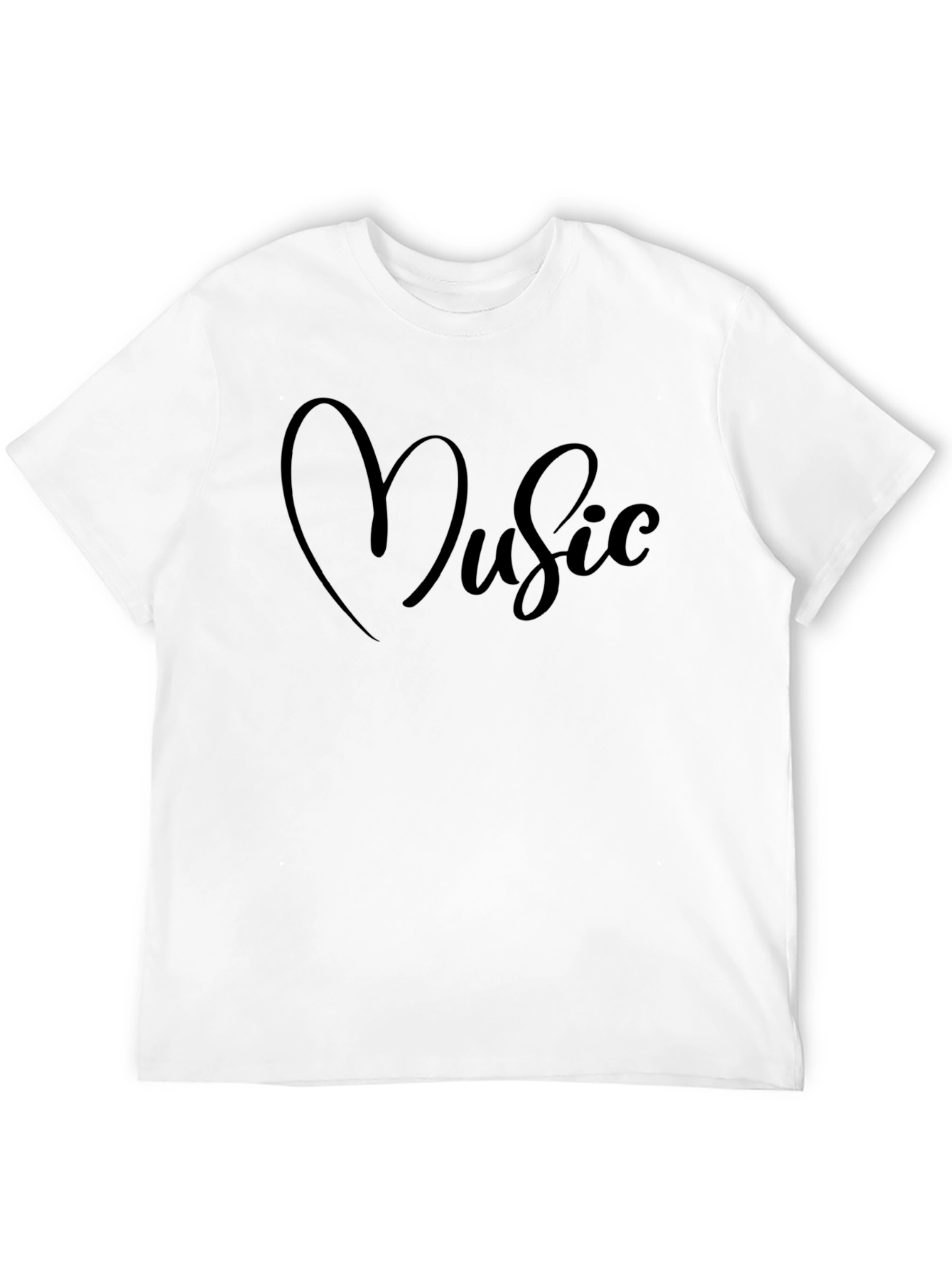 Love Music Black T-Shirt