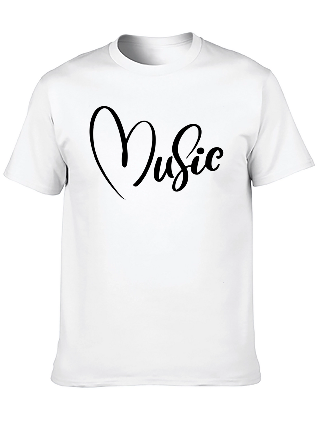 Love Music Black T-Shirt