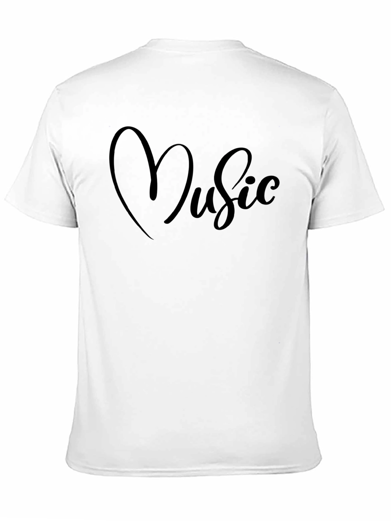 Love Music Black T-Shirt