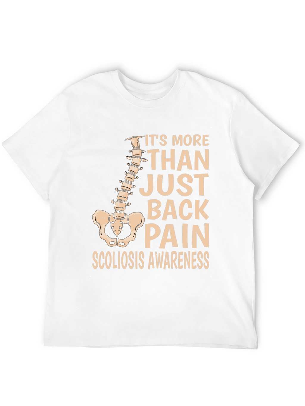 Scoliosis Awareness T-Shirt: More Than Back Pain