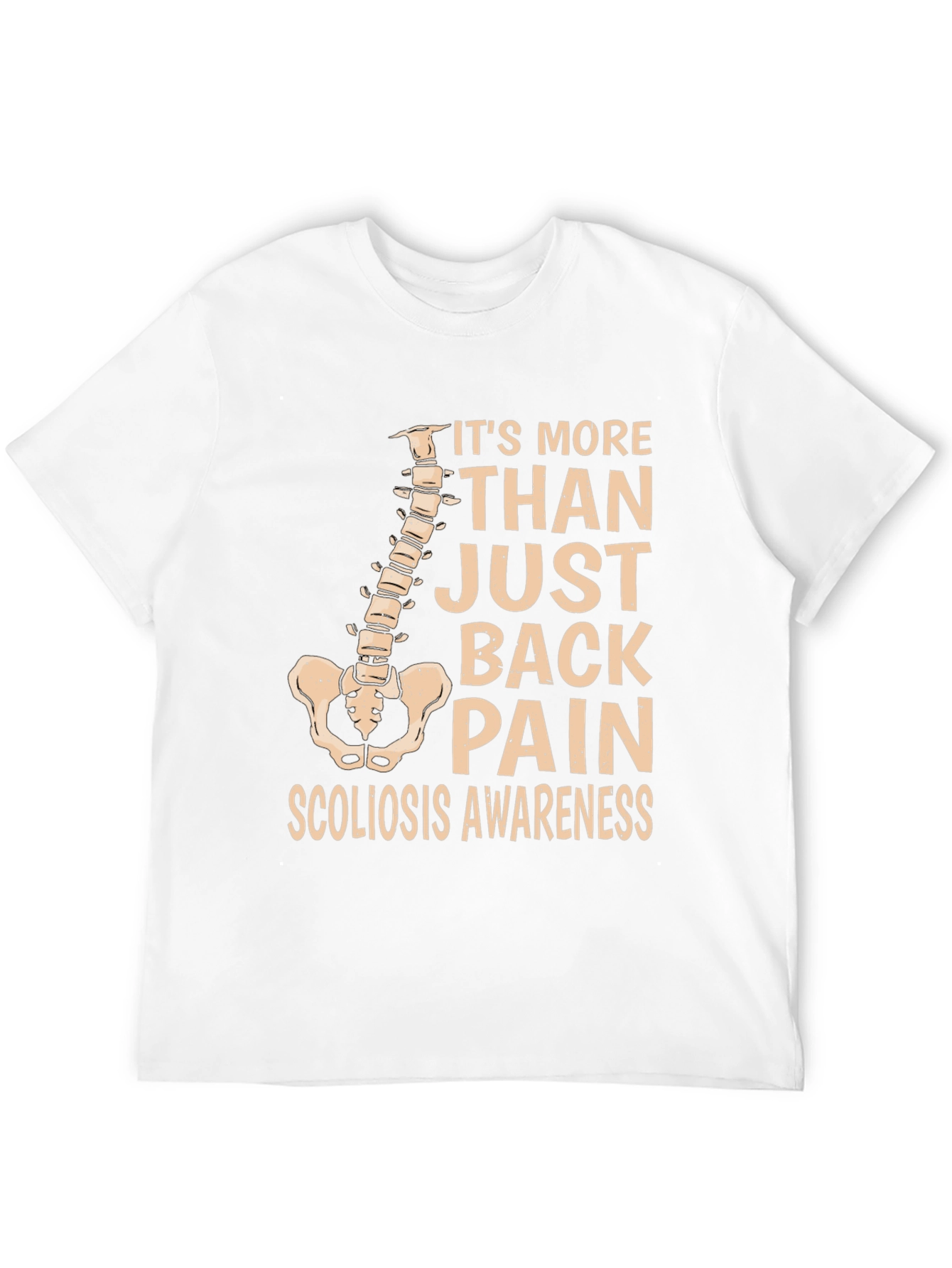Scoliosis Awareness T-Shirt: More Than Back Pain