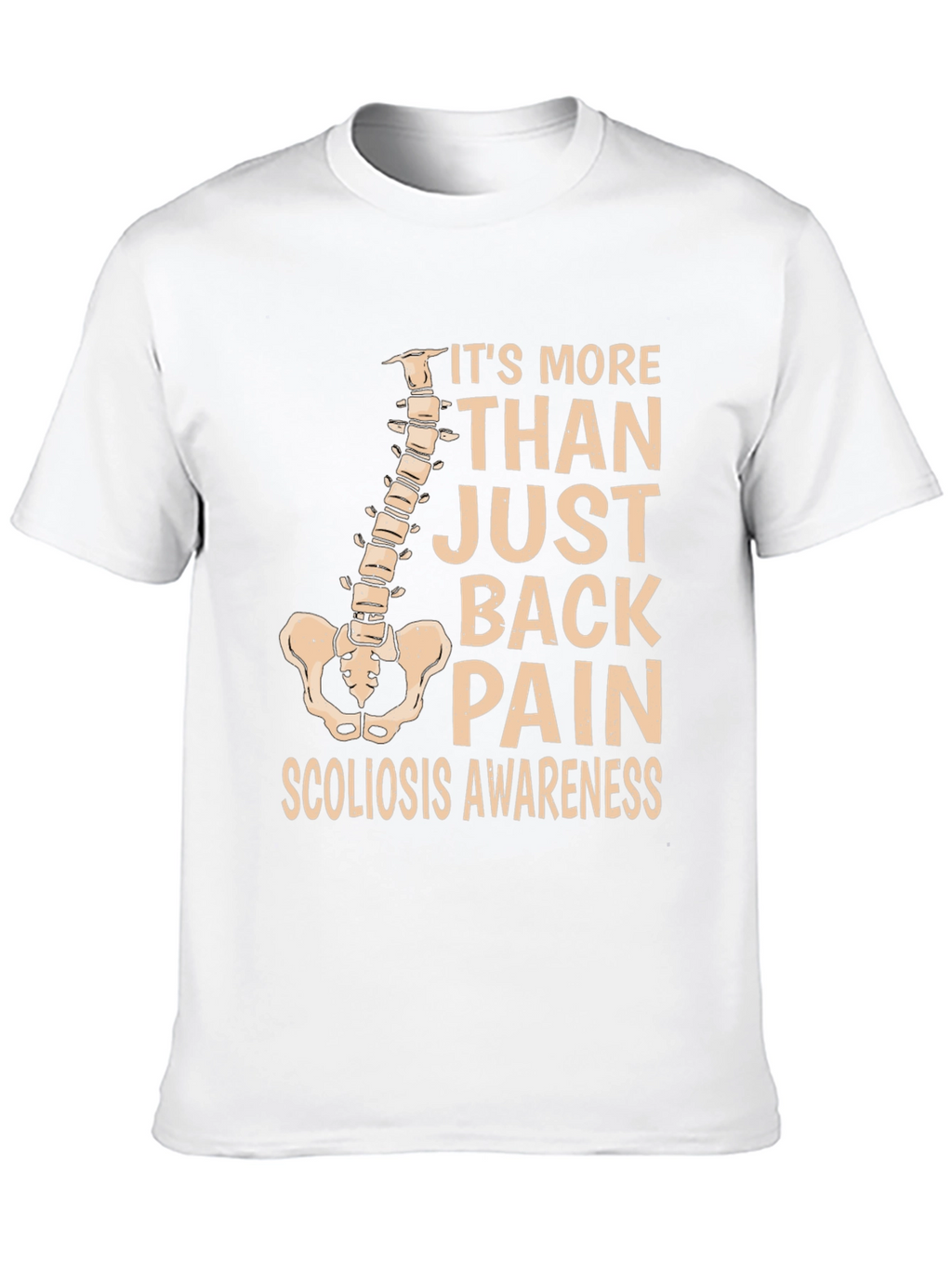 Scoliosis Awareness T-Shirt: More Than Back Pain