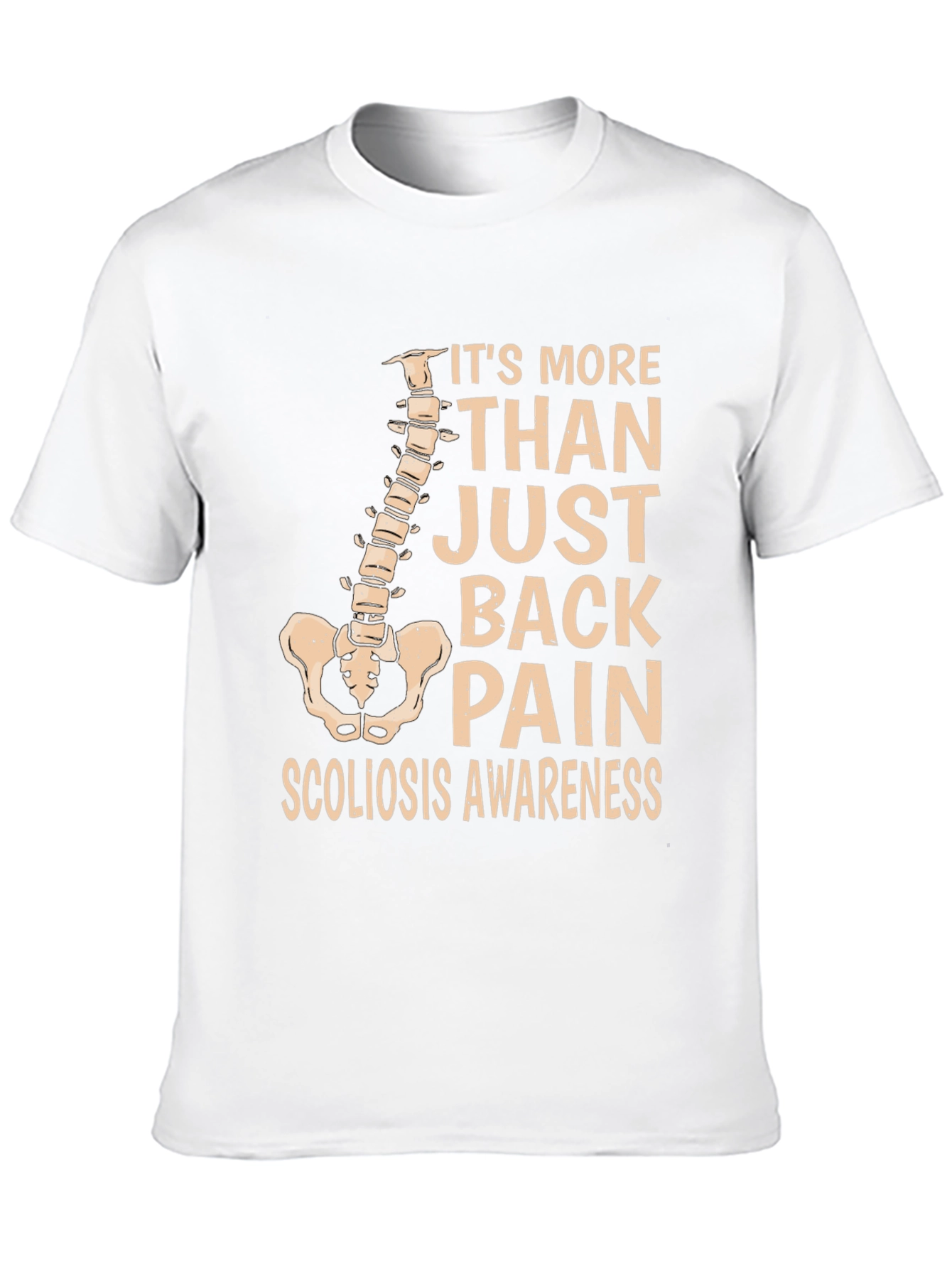 Scoliosis Awareness T-Shirt: More Than Back Pain